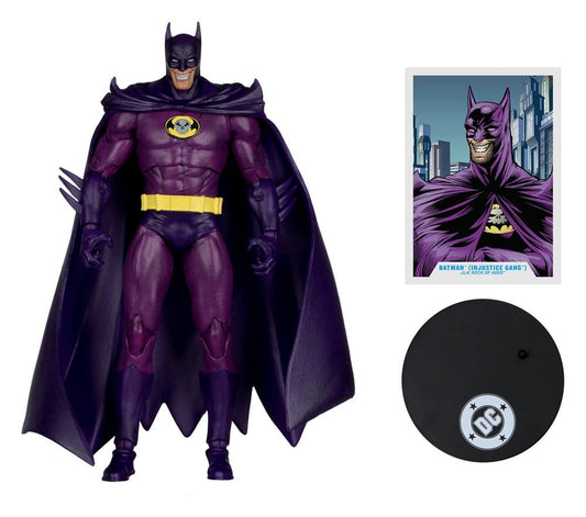 Figurină DC Multiverse Batman (Injustice Gang) (JLA: Rock of Ages) (Red Platinum Edtion) 18 cm