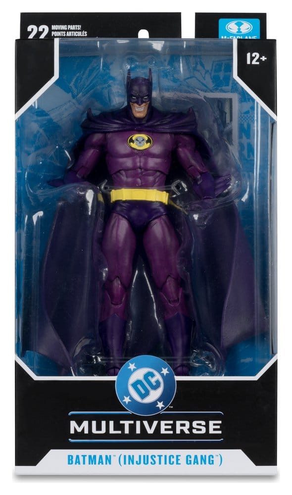 Figurină DC Multiverse Batman (Injustice Gang) (JLA: Rock of Ages) (Red Platinum Edtion) 18 cm