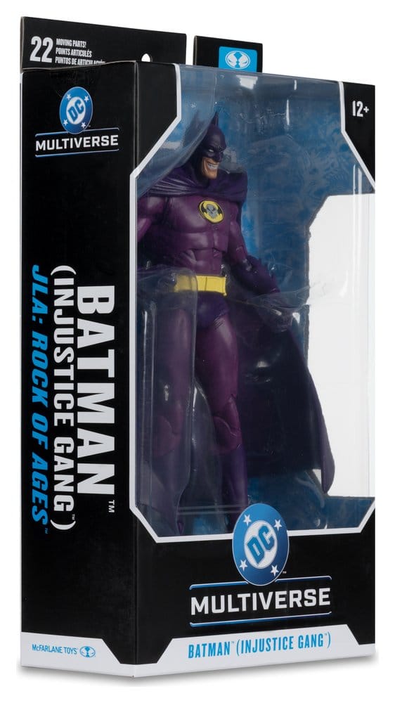 Figurină DC Multiverse Batman (Injustice Gang) (JLA: Rock of Ages) (Red Platinum Edtion) 18 cm