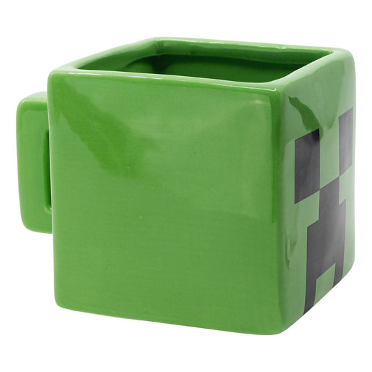 Cană 3D Minecraft Creeper Face 445 ml