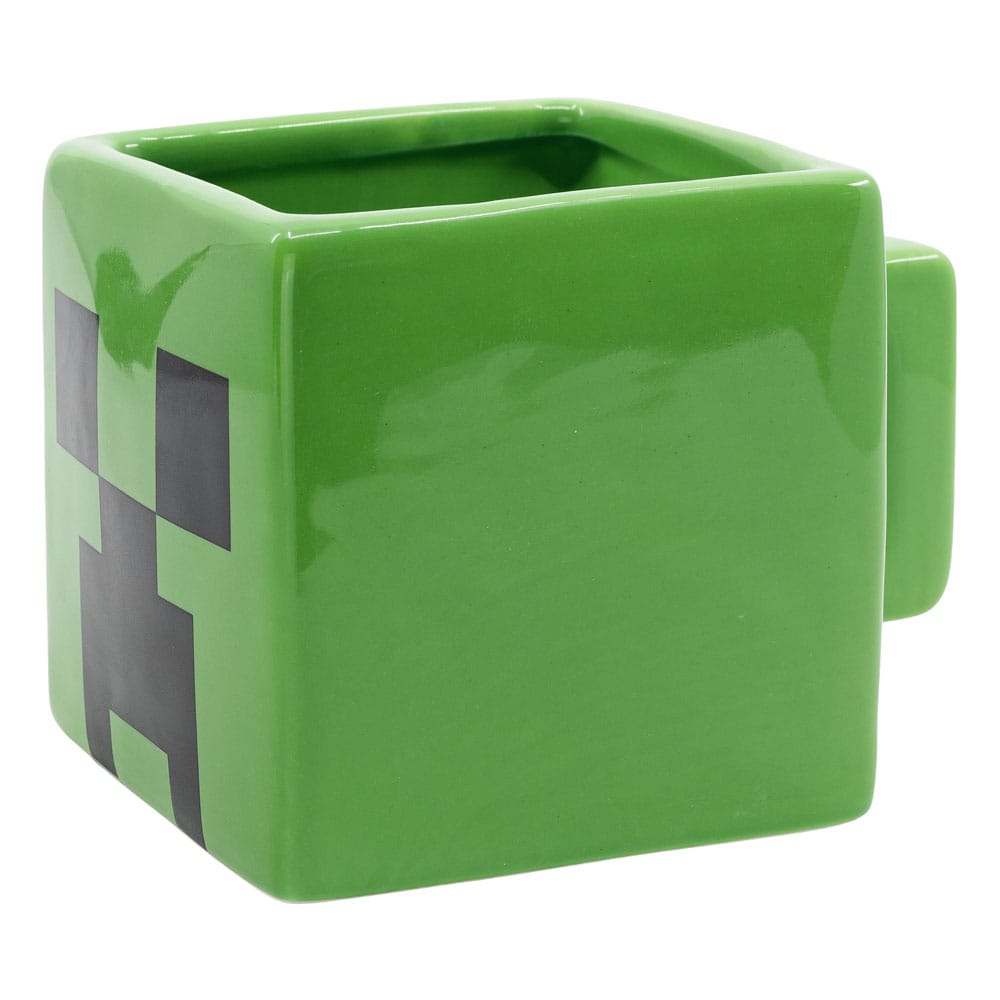 Cană 3D Minecraft Creeper Face 445 ml
