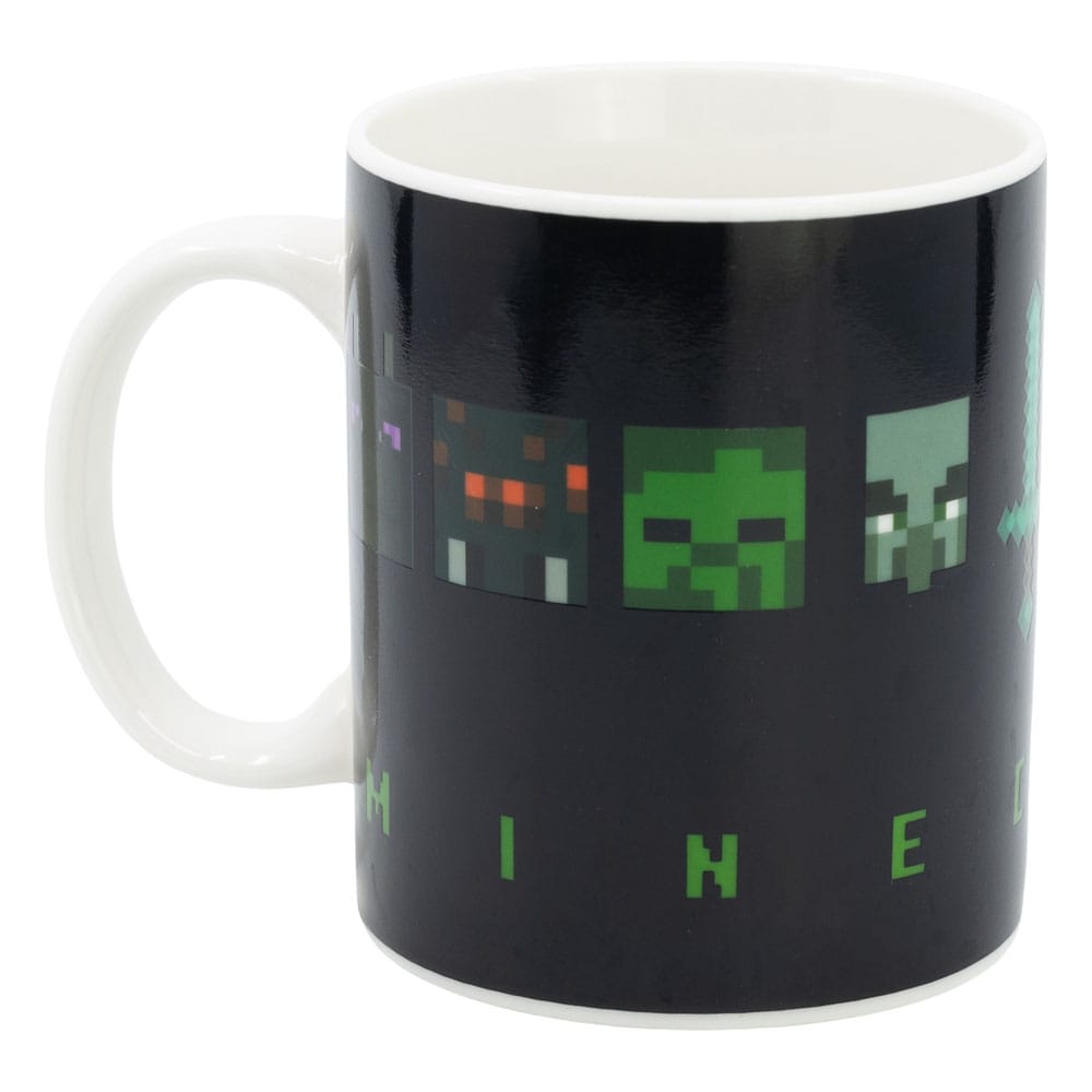 Cană Minecraft termosensibilă 325 ml