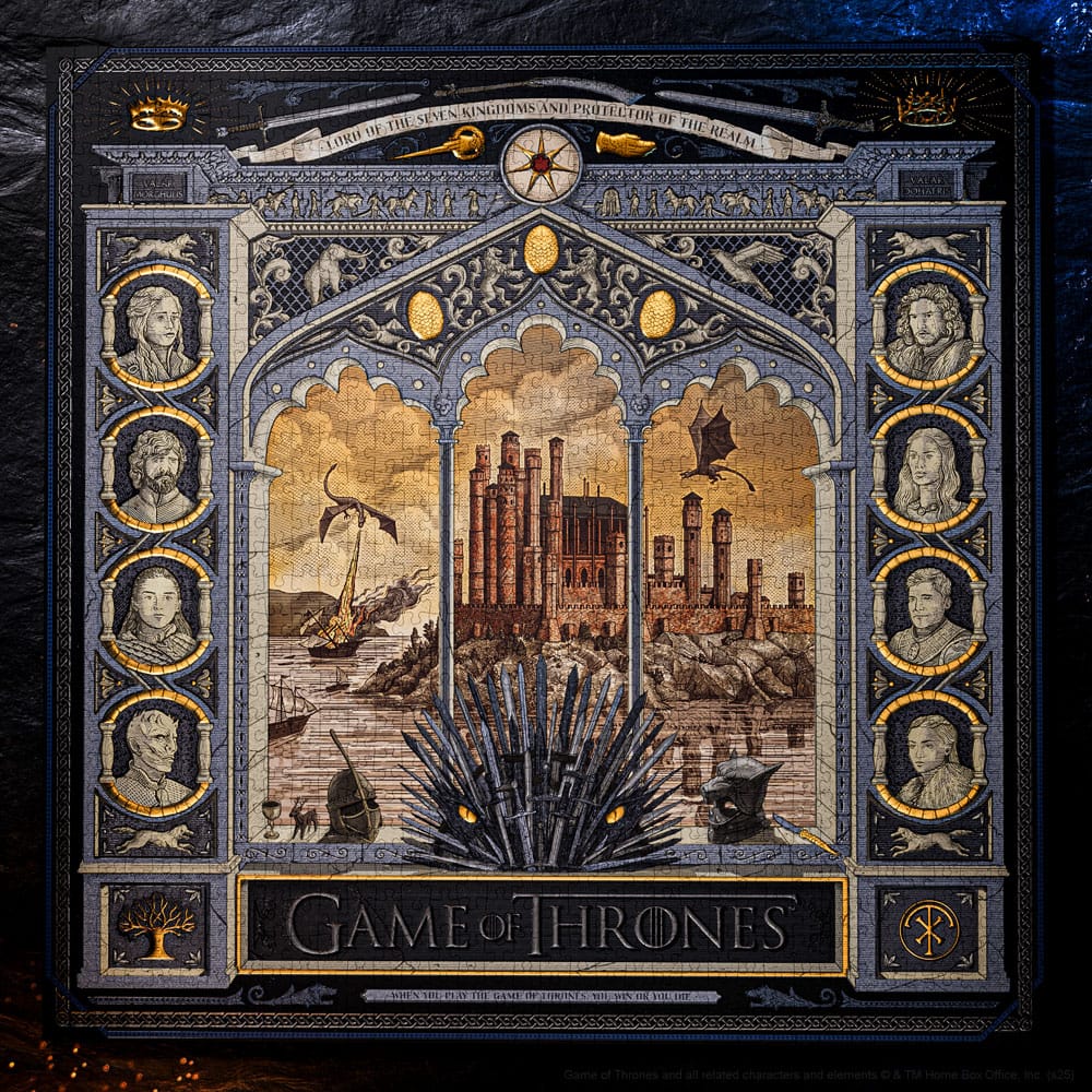 Puzzle Game of Thrones multi-dimensional puzzle 1000 piese