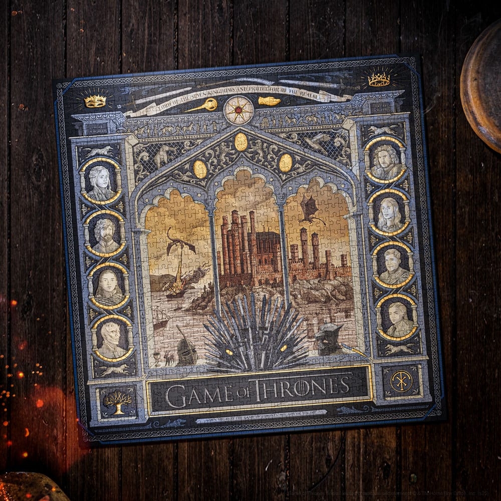 Puzzle Game of Thrones multi-dimensional puzzle 1000 piese