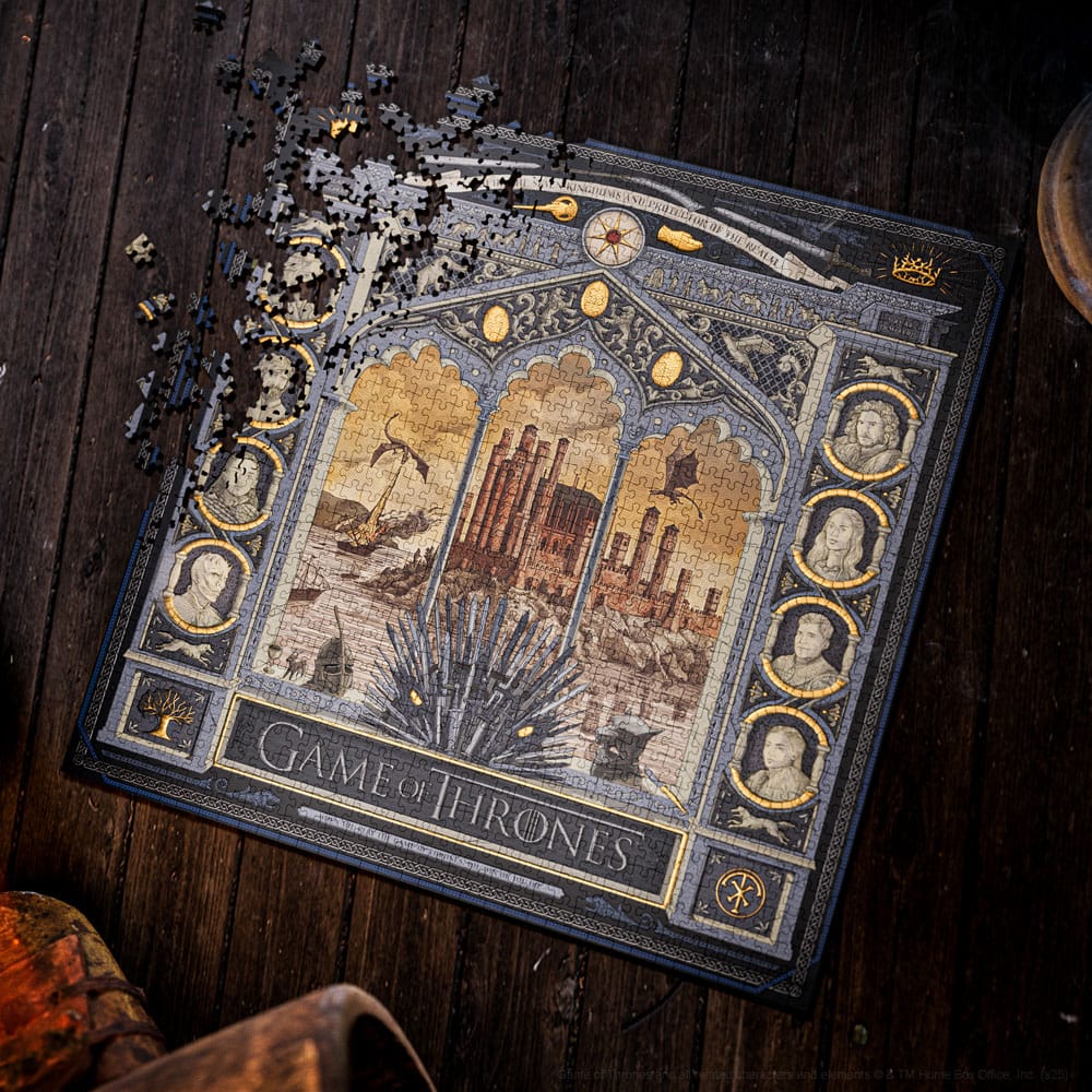 Puzzle Game of Thrones multi-dimensional puzzle 1000 piese